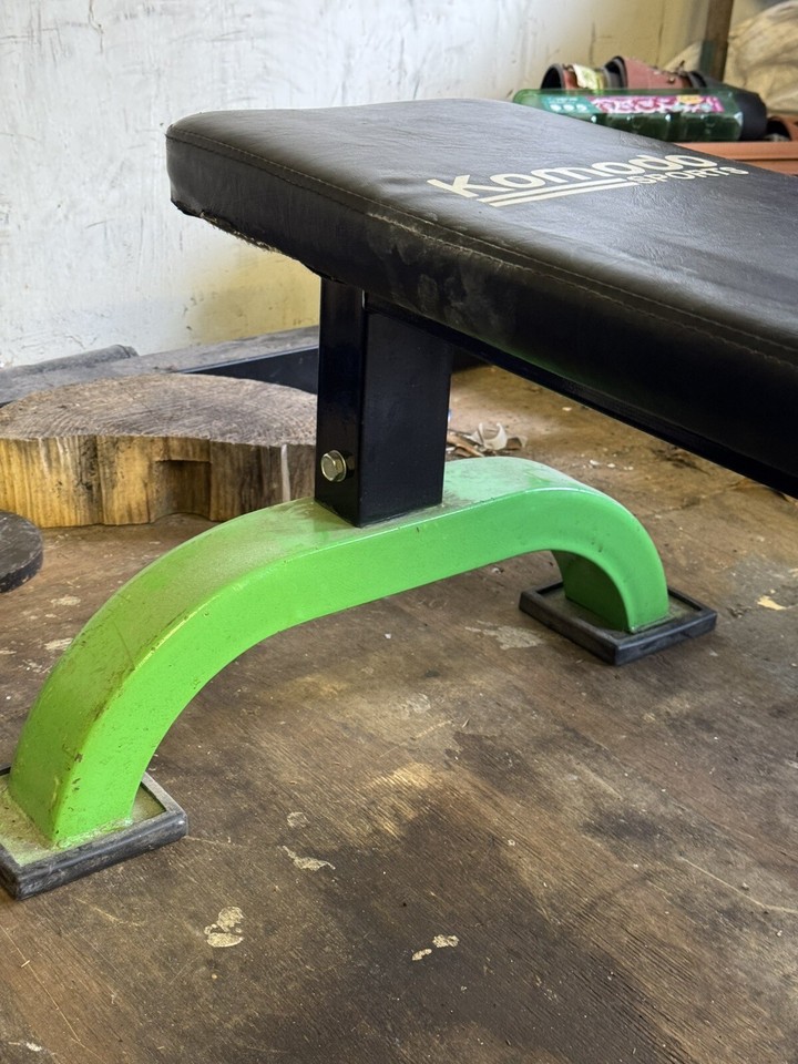 Heavy Duty WEIGHT BENCH Flat Home Gym Chest Press Workout Back Cushion