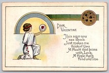 Postcard: Valentine, Series No. 431, Made In USA, Poem, Divided Back, Unposted