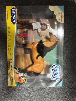 Breyer 9203 Spirit Riding Free-Spirit and Lucky Horse Doll