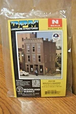 DESIGN PRESERVATION MODELS BRUCE'S BAKERY N SCALE BUILDING KIT