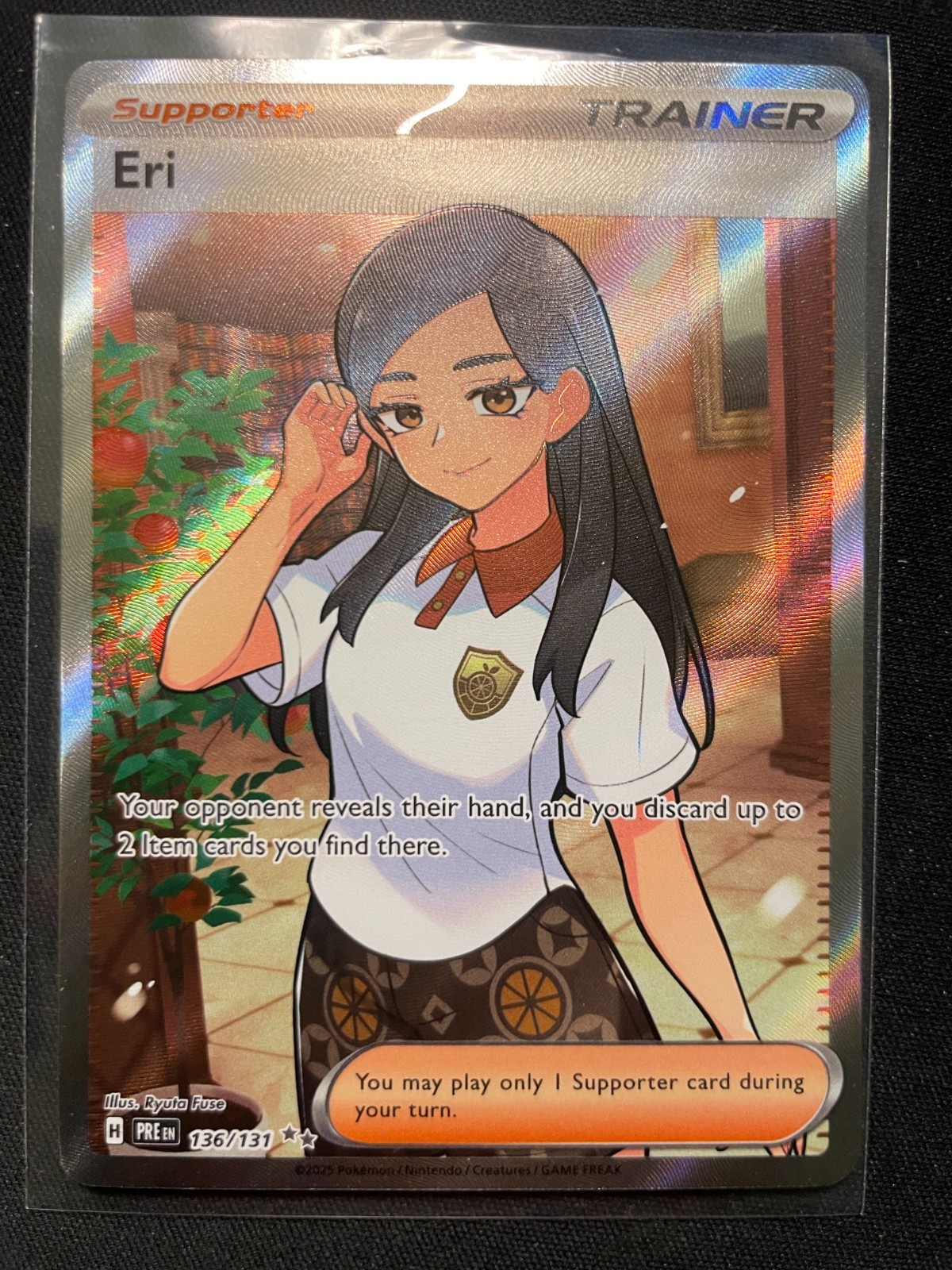 Pokémon Card Eri 136/131 Prismatic Evolutions - Near Mint