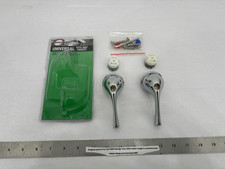 NEW Danco Universal "Ergo" Lever Handles w/Adapters CHROME - 80022 cosmetic 