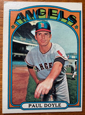 Paul Doyle 1972 Topps Baseball #629 - EX - California Angels