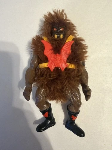 Vintage MOTU Grizzlor Dark Face Variant Horde He Man Action Figure 1985