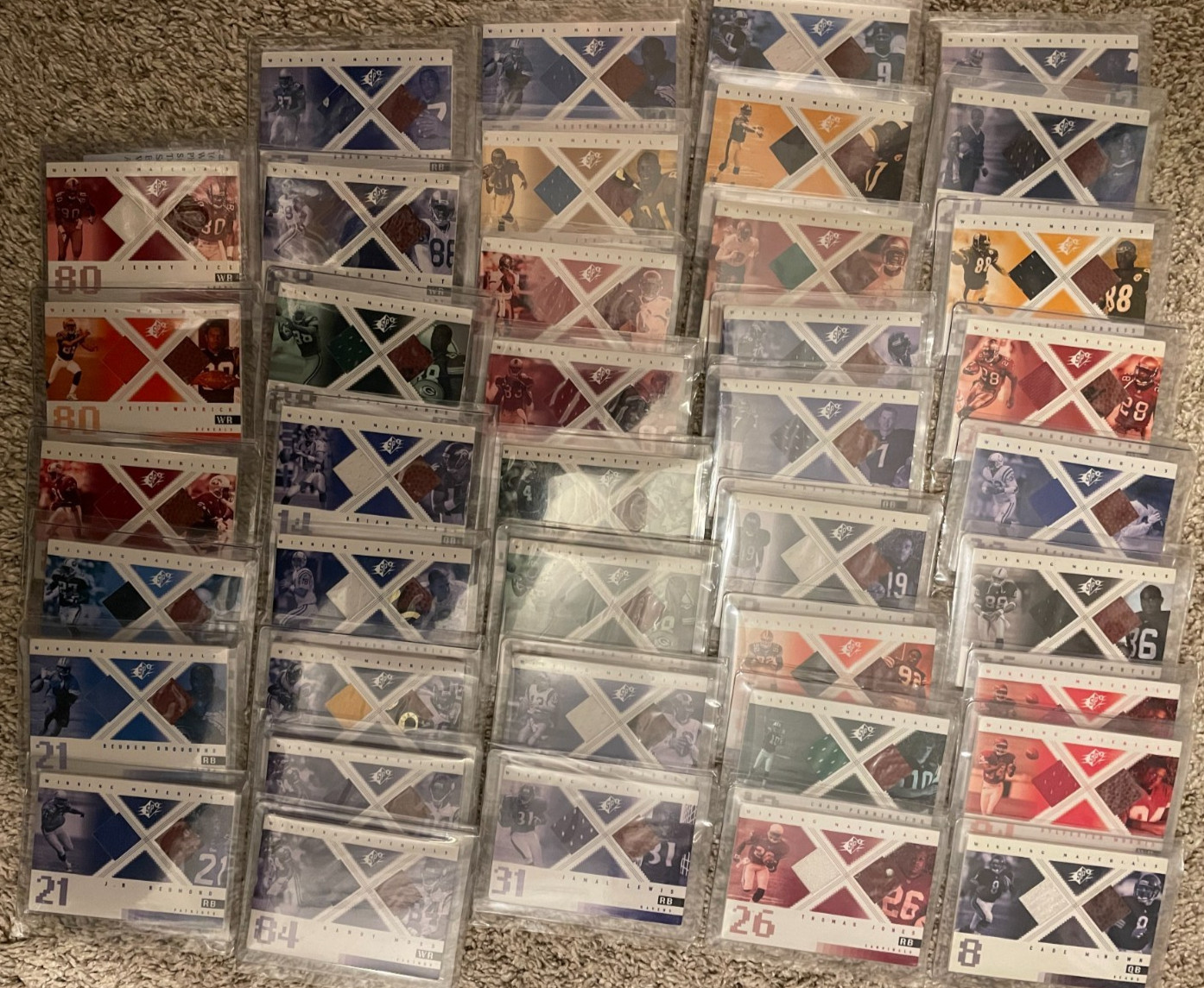 2000 SPx Complete Set Tom Brady Rookie On Card Autos 2 Ultra Rare Spectrums /25 view 13