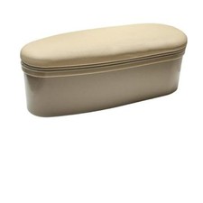 Car Armrest Support Cover, Leather Auto Side Door Armrest Extender Elbow Beige