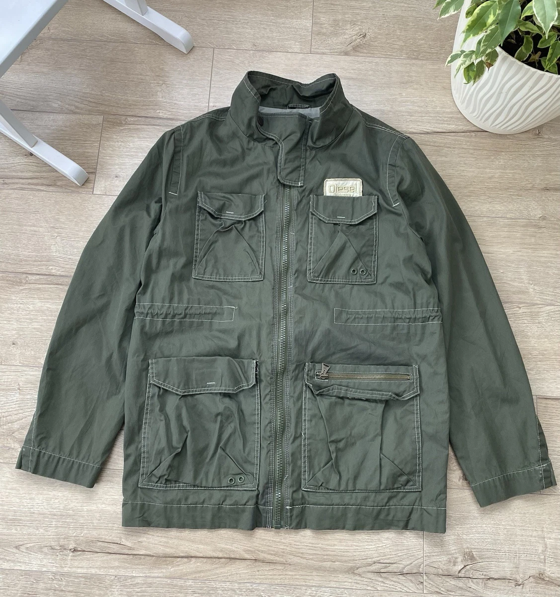 Diesel Military Jacket Green Coats, Jackets & Vests for Men for