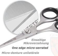 professional BEARD MUSTACHE HAIR SCISSORS, stainless steel, straight blade,...