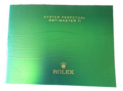 Orig. ROLEX OYSTER GMT Master 2 Manual Bedienungsanleitung Englisch 596.02 * TOP