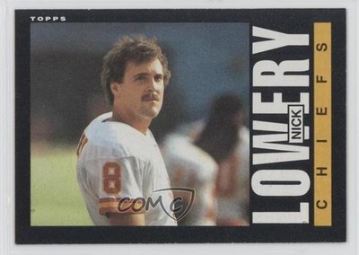 1985 Topps Nick Lowery #277 0y3