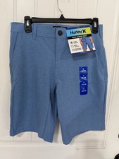 Hurley Youth Hybrid Stretch Performance Shorts, Blue