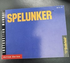 NES Spelunker Instruction Manual Authentic OEM Broderbund Nintendo Booklet