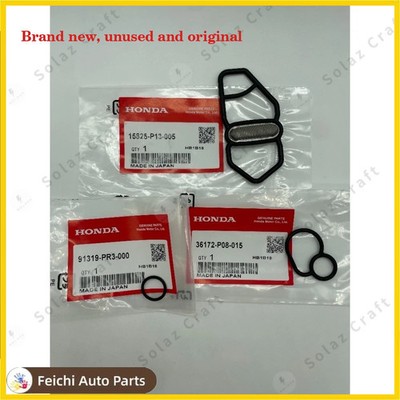 OEM Solenoid Gaskets Upper & Lower For HONDA Civic Si Integra Type-R 1.6L