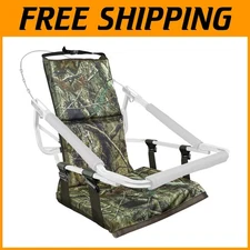 Noise-Canceling Adjustable Tree Stand Seat for Silent Hunting Adventures
