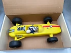 VINTAGE GI JOE 1964: JOEZETA : 1995 JAMES DESIMONE CONVENTION  YELLOW RACE CAR