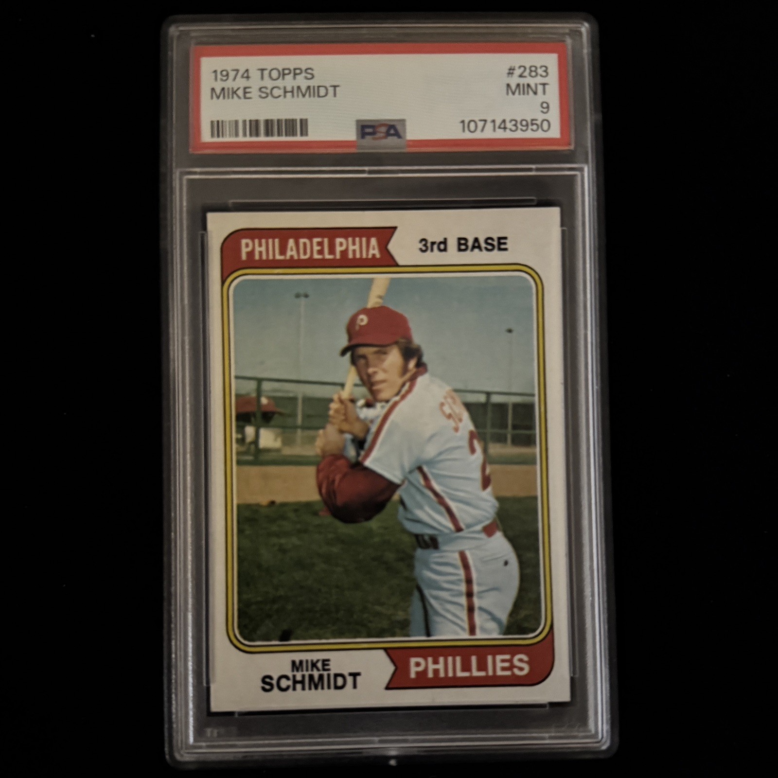 1974 Topps - Mike Schmidt (2nd year) PSA 9 MINT