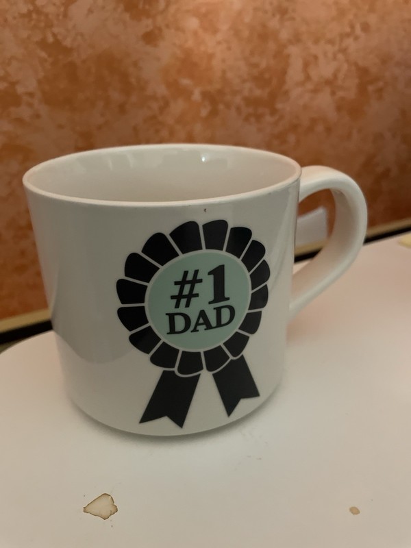 NEW Parker Lane "#1 Dad" Mug - 16 oz - 4.5" Tall