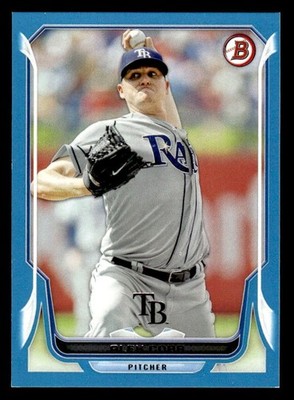 Alex Cobb 2014 Bowman Blue #/500 #108 Tampa Bay Rays ESE