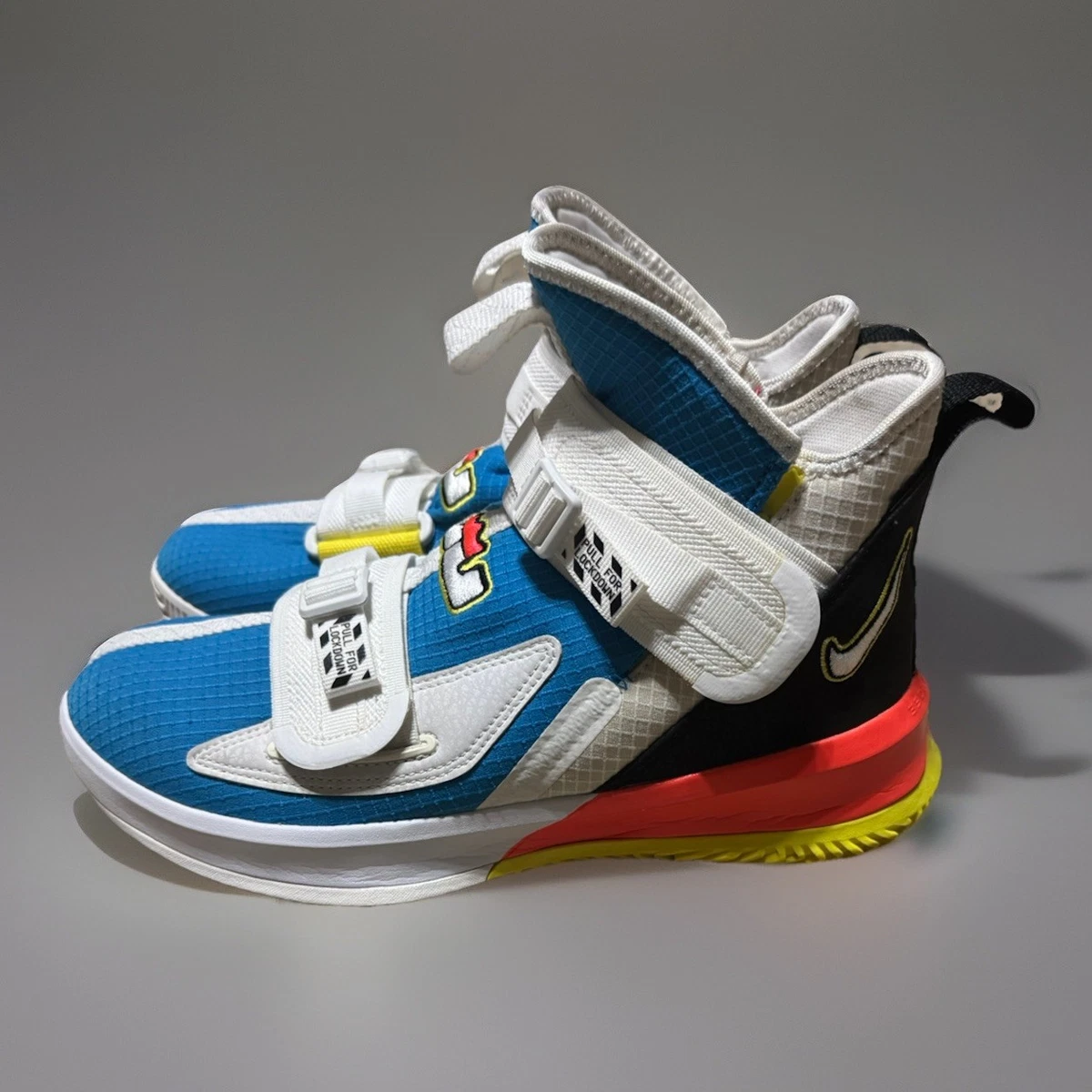 バスケットボール NIKE - LEBRON SOLDIER 13 28cm Nike LeBron Soldier 13 Light Photo Blue Crimson for Sale