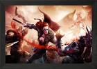 asgard wrath Framed Wall Art Poster Canvas Print Picture