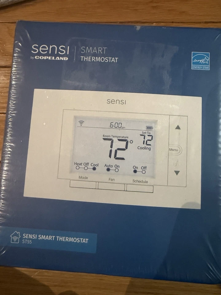 1 SENSI 7 TAGE PROGRAMMIERBARER WIFI SMART THERMOSTAT ST55