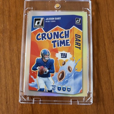 Jaxson Dart: Crunch Time Case Hit SSP Rookie - 2025 Donruss Football #CRU-JDT