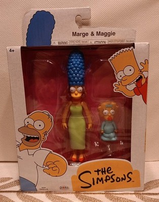 Jakks Pacific the Simpsons Marge Maggie 5'' Action Figure NIP