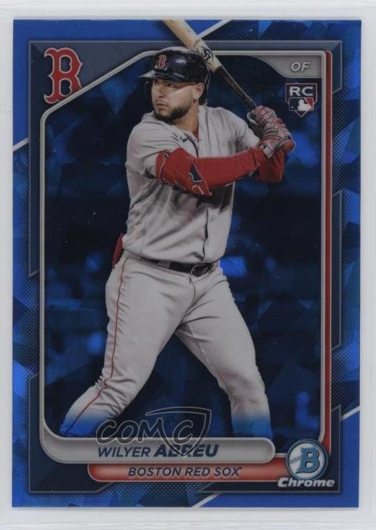 2024 Bowman Chrome Sapphire Edition Wilyer Abreu #46 Rookie RC 07i7