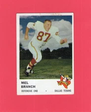 1961 Fleer Football (#1-220) - Pick A Card, F to MT condition