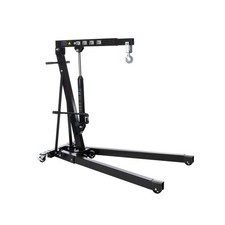 SGS 1T Pro Low Profile Engine Crane Hydraulic Hoist 25-1900mm w/ Swivel Pump