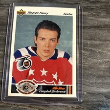 Theoren Fleury 1991-92 Upper Deck #630 Calgary Flames Hockey Card