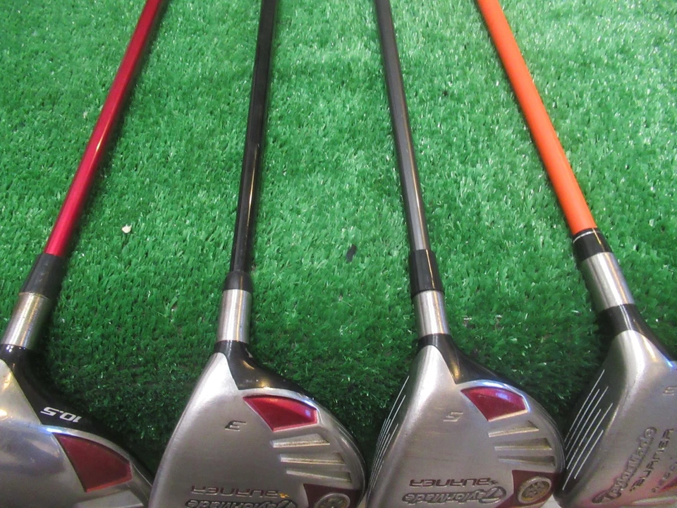 TAYLORMADE 2007 BURNER 10.5* DRIVER 3 & 5 WOOD & HYBRID 3 SET MIXED GRAPHITE RH - Image 4 of 4