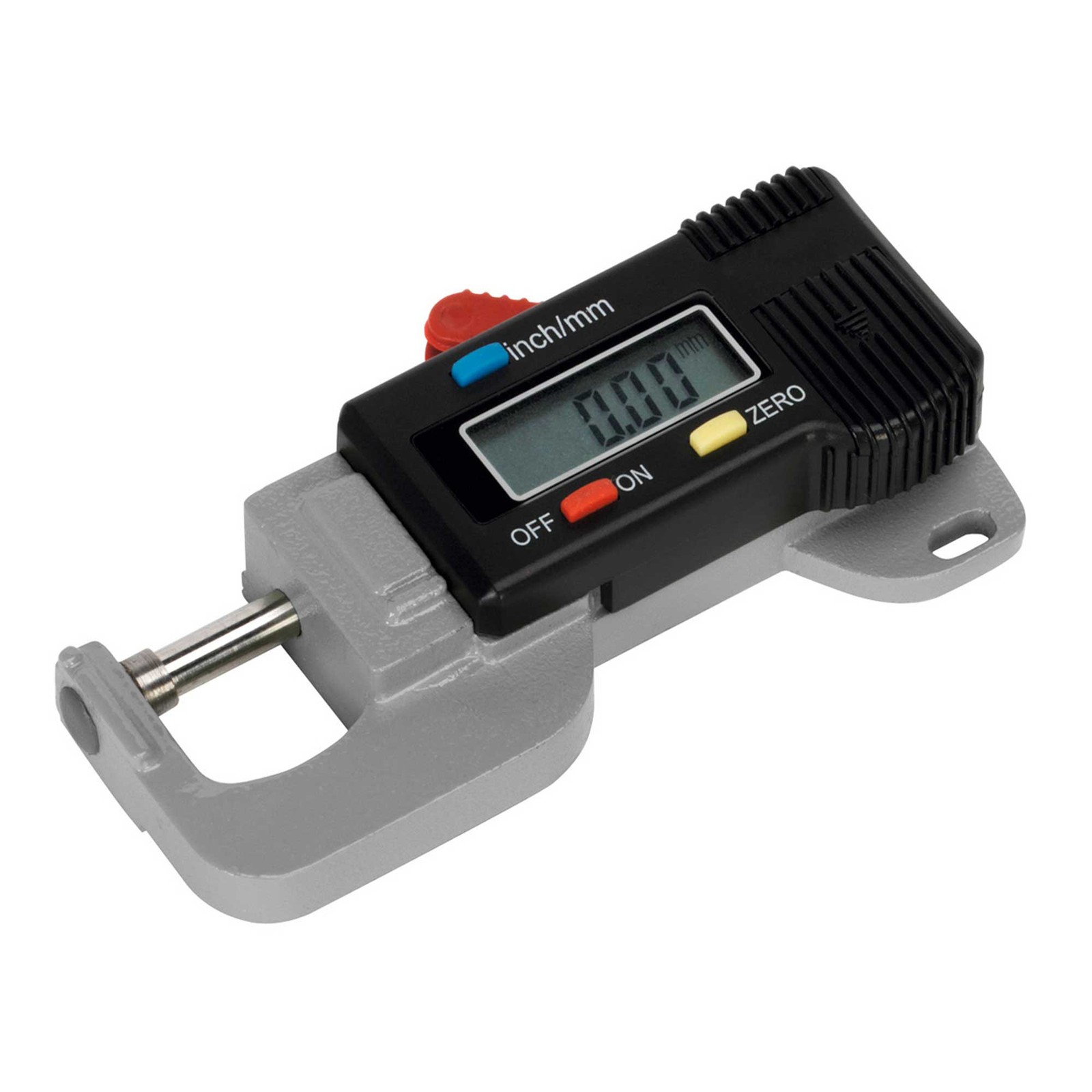 Sealey Digital External Micrometer 0-12.7mm/0-0.5''- Metric/Imperial - (AK9638D)