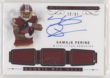 2017 Panini National Treasures 58/99 Samaje Perine #RST-SP Auto 0a6