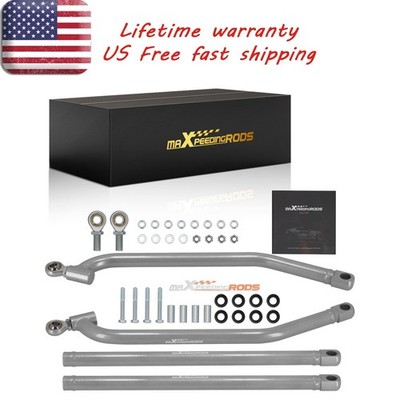 4pcs Rear Upper & Lower Radius Rods Bars for Polaris RZR 1000 XP 4 EPS 2016 ATV