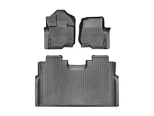 WeatherTech FloorLiner for 2015-2020 Ford F-150 - 1st & 2nd Row, Black