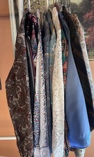 Vintage 70s / 80s Women’s Shirts Blouses LOT of 12