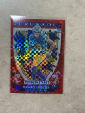 2025 Panini Rookies and Stars - Terrance Ferguson - Crusades Red Plaid #27 (RC)