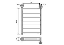 Wärmetauscher Innenraumheizung VALEO 811694 Aluminium für OPEL MERIVA S10 VAN