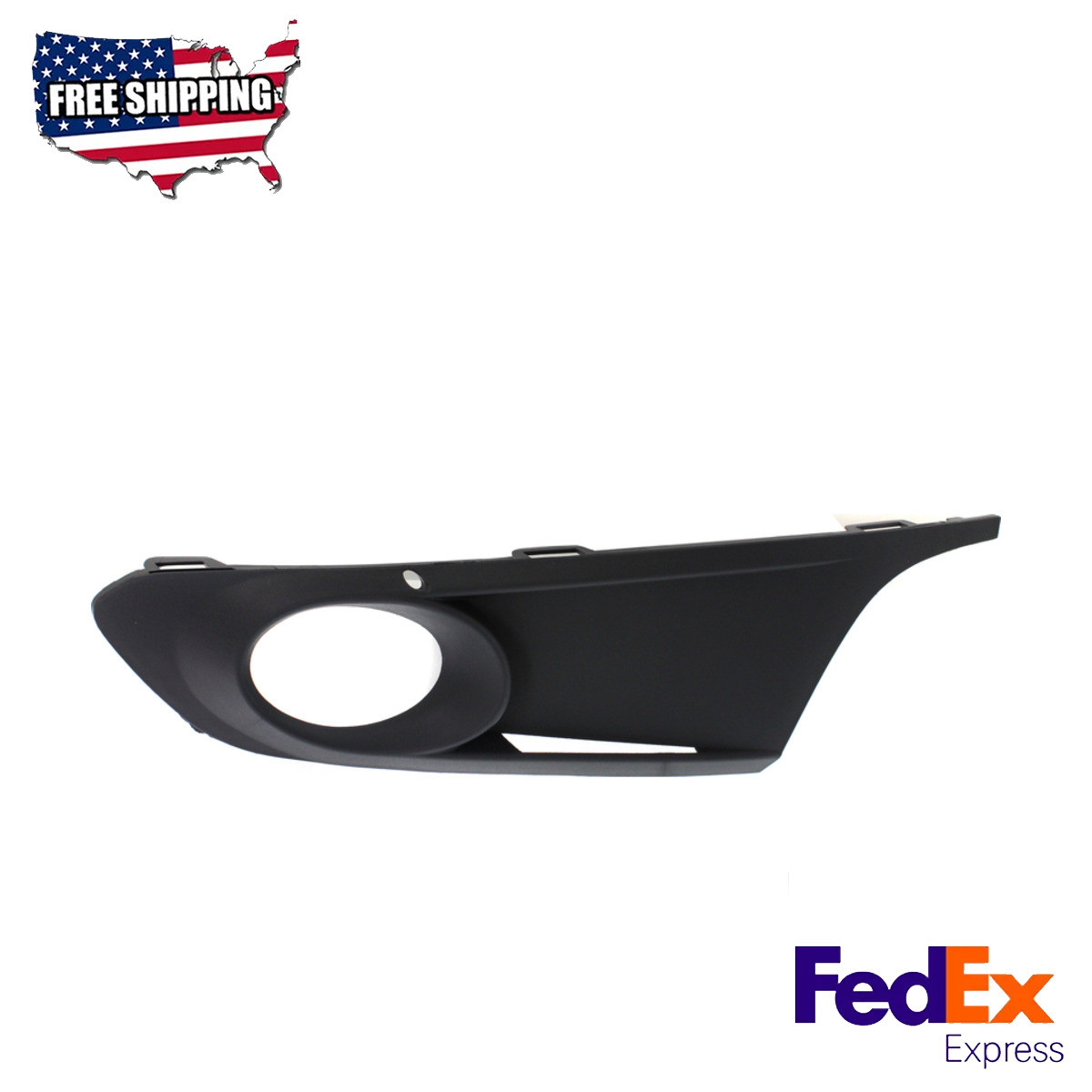 2011-2014 Volkswagen Jetta Driver Side Front Fog Light Trim Paint-Match