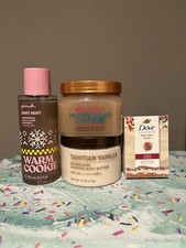Tree Hut Frosted Sugar Cookie, Dove Soap, War...