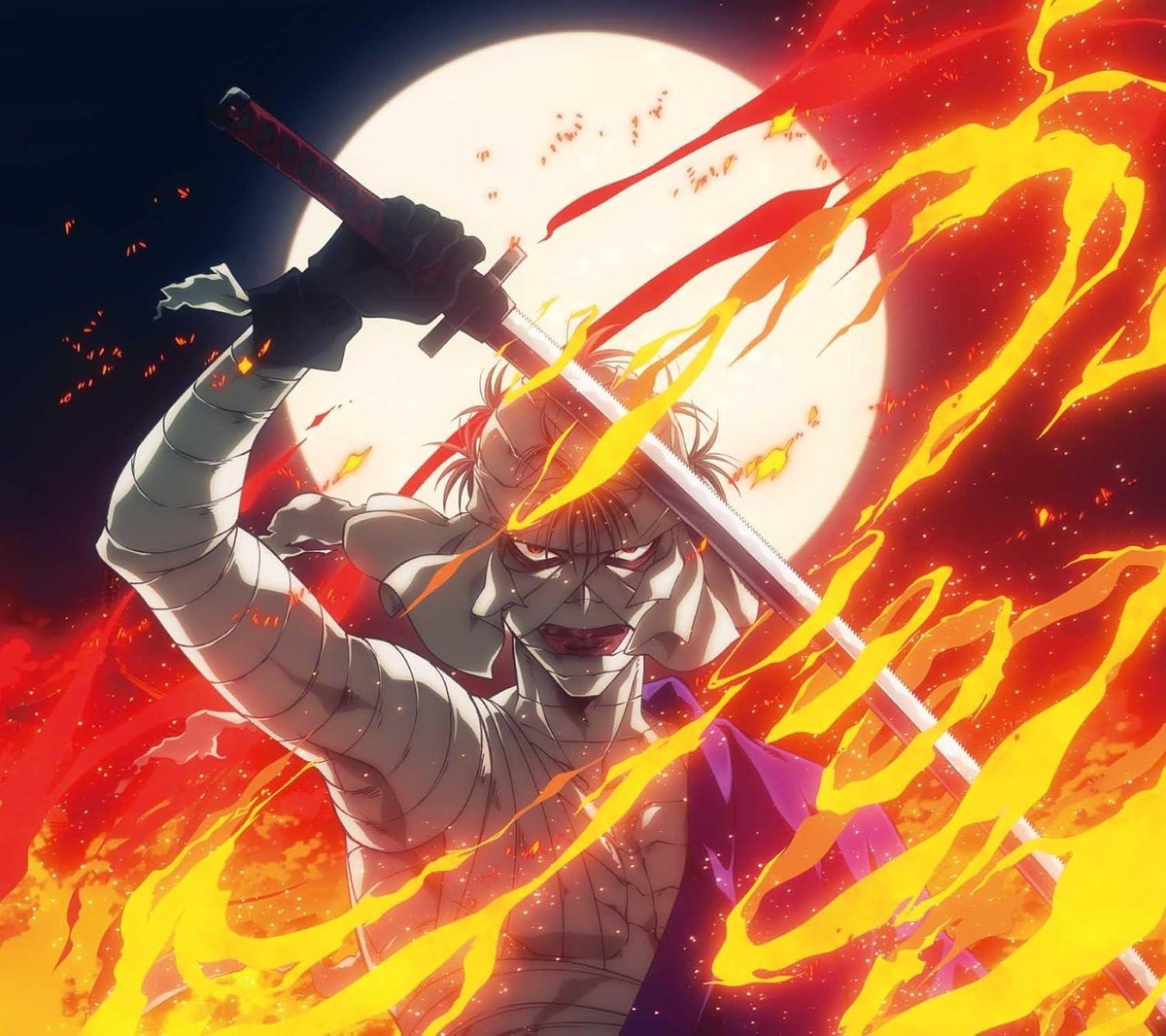 CD BURN Japan yama × WurtS Music Rurouni Kenshin w/Acrylic Stand