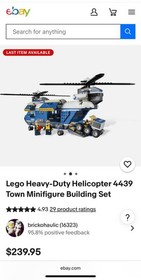 LEGO 4439 City Heavy Duty Helicopter