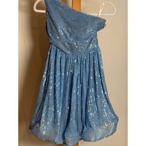 makeup look for blue dress Sexy Homecoming Dress 2021, Short Prom Dress, Formal Outfit, Back to S –  DressesTailor main image 1