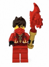 LEGO Ninjago Kai Fighter w/ Techno Robe and General Cryptor w/Armor Set Complete