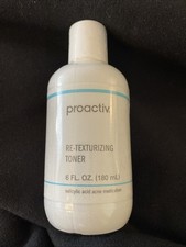 Proactiv Re-texturizing Toner Salicylic Acid Acne 6oz EXP 03/2026 NEW SEALED