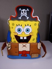 SpongeBob SquarePants Nickelodeon Loungefly Pirate Cosplay Mini Backpack