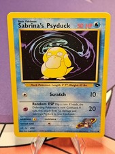 Sabrina's Psyduck 99/132 Common Gym Challenge Pokémon VLP on eBay