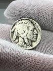 1925 D Full Date Part Horn Buffalo Nickel -  Nice Better Date US Coin!