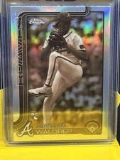 2025 Topps Chrome- Spencer Strider #46 Sepia Refractor Atlanta Braves